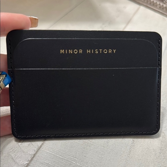 Minor History Black Card Holder - Picture 3 of 8